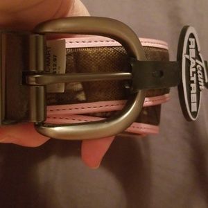 NWT real tree reversible belt